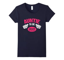 Auntie to Be of a New Baby Girl Baby Shower 2017 T-Shirt