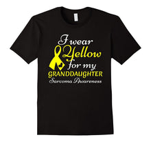 I Wear Yellow for My Granddaughter - Sarcoma Awareness Tee