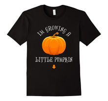 Halloween Mommy's Tees I'm Growing a Little Pumpkin