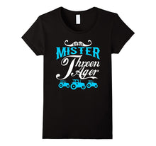 3 Year Old Boy Little Mister Threenager Tractor 3rd T-Shirt