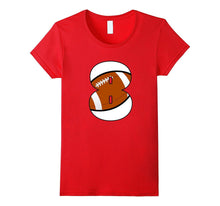8th Birthday Football Number T-Shirt