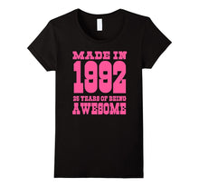 25th Birthday Gift Idea 25 Year Old Boy Girl Shirt 1992
