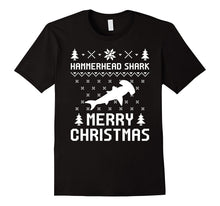 Hammerhead Shark Christmas T-Shirt, Ugly Christmas Sweater
