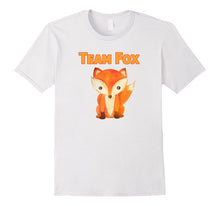 Team Fox Hipster Fox T-Shirt Cute Red Haired Animal Shirt