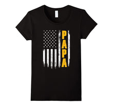 2017 Proud Papa Fathers Day Gifts Shirt From Grandchildren
