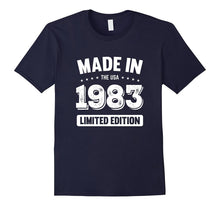 34th Birthday Gift T Shirt - Made in 1983 T-Shirt 1983 Shirt