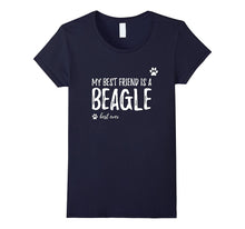 My Best Friend Is a Beagle T-Shirt Funny Dog Lovers Gift