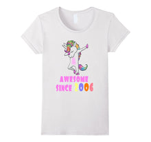 Awesome Since 2006 Birthday Girl Unicorn Dab Tshirt