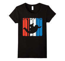 Retro RWnB Skydiving Silhouette T-Shirt