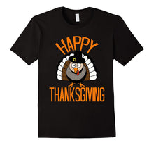 Happy Thanksgiving Turkey Pilgrim Hat T-Shirt