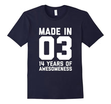 14th Birthday Shirt Gift Age 14 Year Old Boy Girl Tshirt Tee