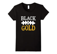 Black & Gold Pittsburgh Football Fan Shirt