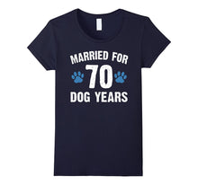 Married for 70 Dog Years 10th Wedding Anniversary T-Shirts