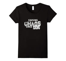 Causing Chaos Since 1996 T-Shirt 21st Birthday Gift Shirt