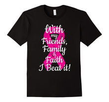 Breast Cancer Survivor Family Novelty T-Shirt - I Beat It