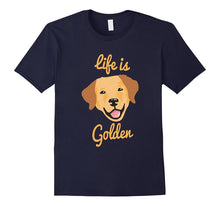 CUTE LAB Life Is Golden Retriever Dog T Shirt