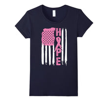 Breast Cancer Pink American Flag Shirt