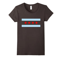 Flag of Chicago Illinois T Shirt