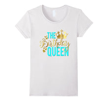 Birthday Queen Shirt Matching Bestie Party Crown Gold Gift