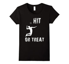 Funny Hit or Treat Volleyball Halloween Tshirt