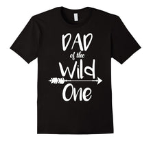 Mens Dad of the Wild One Boho 1st Birthday Funny Matching Shirt