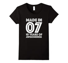 10th Birthday Shirt Gift Age 10 Year Old Boy Girl T-Shirt
