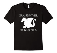 Funny Saying Grandfather of Dragons T-Shirt Grandpa Shirt