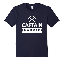 Captain Hammer Carpenters Woodworkers Funny Gift T-Shirt