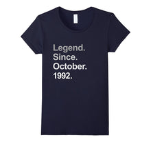 Legend Since October 1992 Shirt - 25th Birthday Gifts TShirt