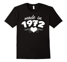 Gifts for Her 45th Birthday Made in 1972 Woman Tshirt