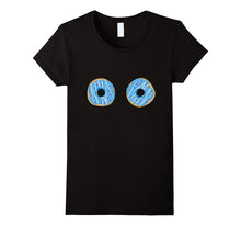 Donut Boobs T-Shirt Women Girl Sarcastic