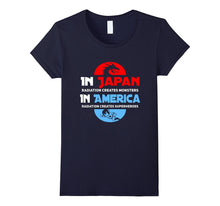 Japan Monsters and America Superheroes T-Shirt