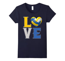 Love Voleyball Heart Best Fun Birthday Gift T-Shirt