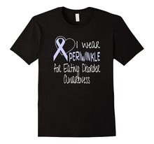 I Wear Periwinkle for Eating Disorder Awareness T-Shirt Tee
