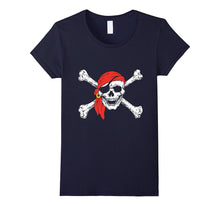 Skull & Crossbones T-Shirt Pirate Flag Sailor Shirts/Tee
