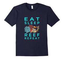 Eat Sleep Reef Repeat Best Saltwater Aquarium Lovers T-Shirt