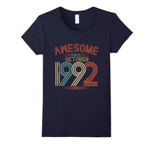 Awesome Since October 1992 Funny T-Shirt 25th Birthday Tee