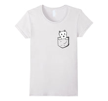 Adorable Little Westie in the Pocket T-Shirt