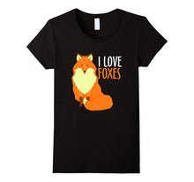 I Love My Foxes T-Shirt - Cute Fox Love Gifts