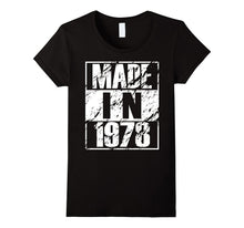 Funny Made in 1978 T-Shirt Vintage Emoji 39th Birthday Gift