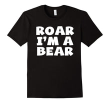 Roar I'm a Bear Funny Halloween Costume T-Shirt