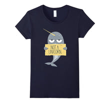 "Not a Unicorn" Cute Funny Narwhal Graphic T-Shirt