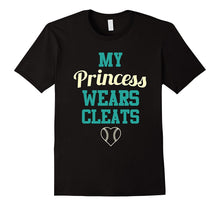 My Princess Wears Cleats Softball Mom Shirt