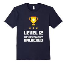 12 Year Old Birthday Gift Shirt Gamer Level 12 Unlocked