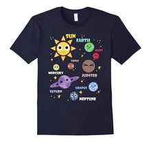 Cute Solar System Shirt Kids Toddlers Astronomy