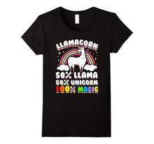 Llamacorn Shirt - Funny Unicorn Llama Shirt - 100% Magic