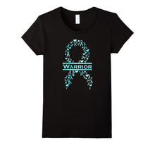 Ovarian Cancer Awareness Ribbon Warrior T-Shirt