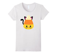 Candy Corn Emoji Cat Shirt