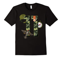11th Birthday Camouflage Hero Army Soldier T-Shirt