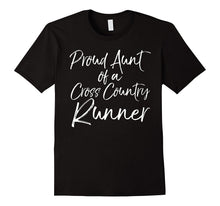 Proud Aunt of a Cross Country Runner Shirt Proud Auntie Tee